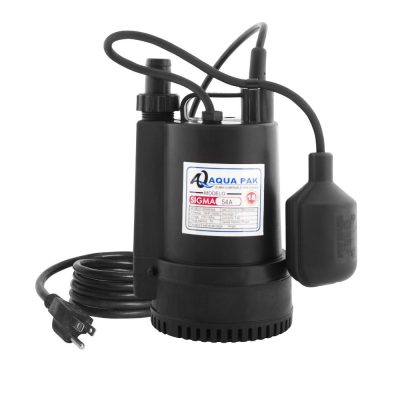 MOTOBOMBA SUMERGIBLE PARA EFLUENTES, AQUA PAK, SERIE SIGMA